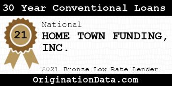 HOME TOWN FUNDING  30 Year Conventional Loans bronze