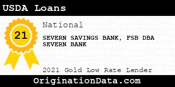 SEVERN SAVINGS BANK FSB DBA SEVERN BANK USDA Loans gold