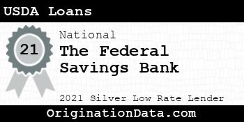 The Federal Savings Bank USDA Loans silver