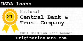 Central Bank & Trust Company USDA Loans gold