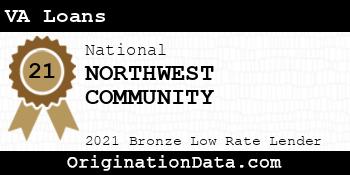 NORTHWEST COMMUNITY VA Loans bronze