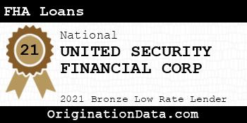 UNITED SECURITY FINANCIAL CORP FHA Loans bronze