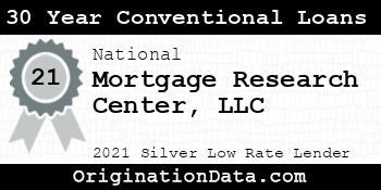 Mortgage Research Center 30 Year Conventional Loans silver