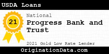 Progress Bank and Trust USDA Loans gold