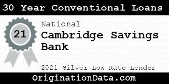 Cambridge Savings Bank 30 Year Conventional Loans silver