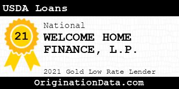 WELCOME HOME FINANCE L.P. USDA Loans gold