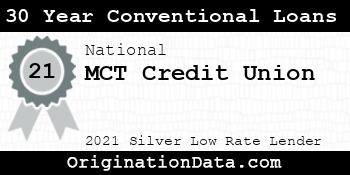 MCT Credit Union 30 Year Conventional Loans silver