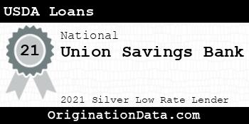 Union Savings Bank USDA Loans silver