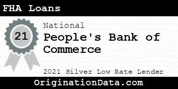 People's Bank of Commerce FHA Loans silver