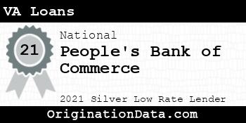 People's Bank of Commerce VA Loans silver