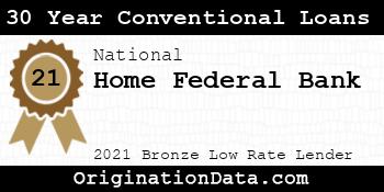 Home Federal Bank 30 Year Conventional Loans bronze