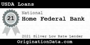 Home Federal Bank USDA Loans silver