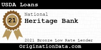 Heritage Bank USDA Loans bronze