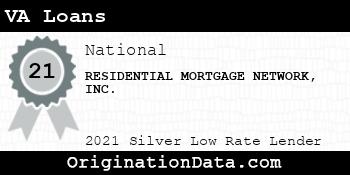 RESIDENTIAL MORTGAGE NETWORK  VA Loans silver