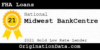 Midwest BankCentre FHA Loans gold