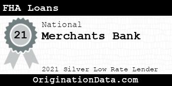 Merchants Bank FHA Loans silver