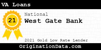 West Gate Bank VA Loans gold