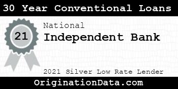 Independent Bank 30 Year Conventional Loans silver