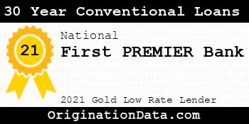 First PREMIER Bank 30 Year Conventional Loans gold