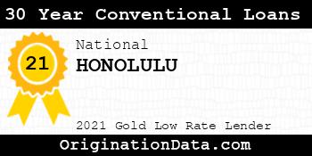 HONOLULU 30 Year Conventional Loans gold
