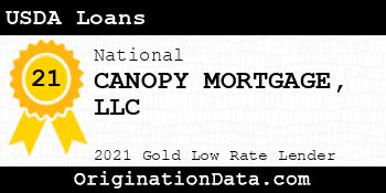 CANOPY MORTGAGE  USDA Loans gold