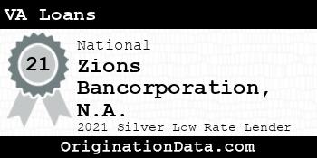 Zions Bancorporation N.A. VA Loans silver