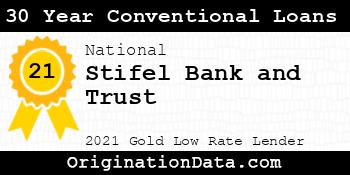 Stifel Bank and Trust 30 Year Conventional Loans gold