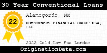 HOMEOWNERS FINANCIAL GROUP USA 30 Year Conventional Loans gold