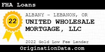 UNITED WHOLESALE MORTGAGE FHA Loans gold