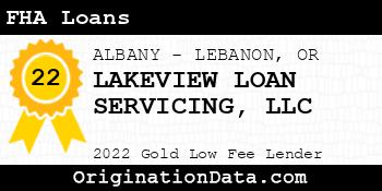 LAKEVIEW LOAN SERVICING FHA Loans gold