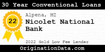 Nicolet National Bank 30 Year Conventional Loans gold