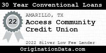 Access Community Credit Union 30 Year Conventional Loans silver