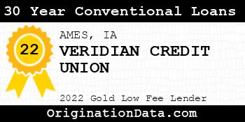 VERIDIAN CREDIT UNION 30 Year Conventional Loans gold