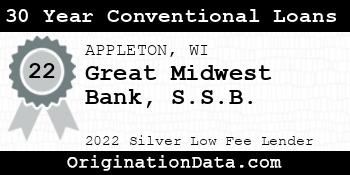 Great Midwest Bank S.S.B. 30 Year Conventional Loans silver