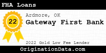 Gateway First Bank FHA Loans gold