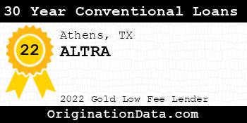 ALTRA 30 Year Conventional Loans gold