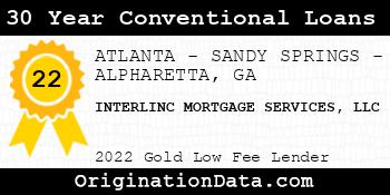 INTERLINC MORTGAGE SERVICES 30 Year Conventional Loans gold