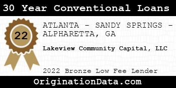 Lakeview Community Capital 30 Year Conventional Loans bronze