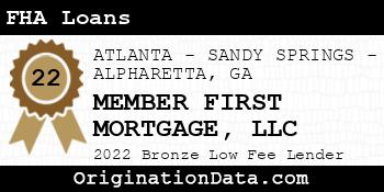 MEMBER FIRST MORTGAGE FHA Loans bronze