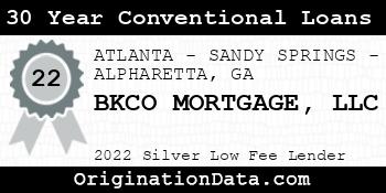 BKCO MORTGAGE 30 Year Conventional Loans silver