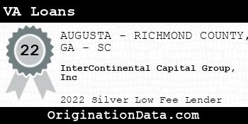 InterContinental Capital Group Inc VA Loans silver