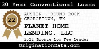 PLANET HOME LENDING 30 Year Conventional Loans bronze