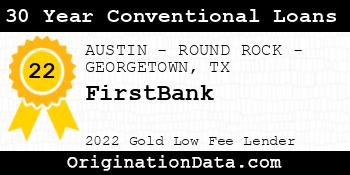 FirstBank 30 Year Conventional Loans gold