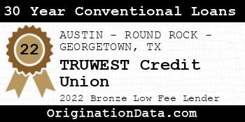 TRUWEST Credit Union 30 Year Conventional Loans bronze