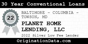 PLANET HOME LENDING 30 Year Conventional Loans silver