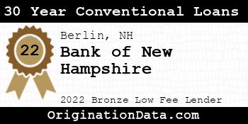 Bank of New Hampshire 30 Year Conventional Loans bronze