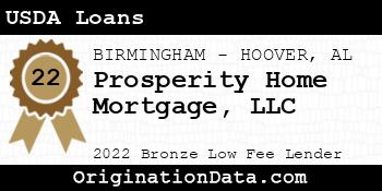 Prosperity Home Mortgage USDA Loans bronze