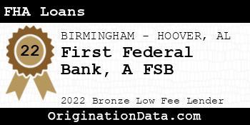 First Federal Bank A FSB FHA Loans bronze