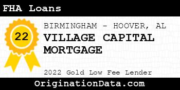 VILLAGE CAPITAL MORTGAGE FHA Loans gold