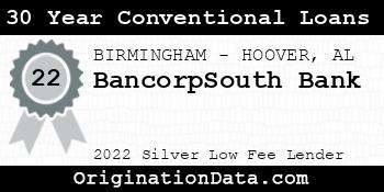 BancorpSouth 30 Year Conventional Loans silver